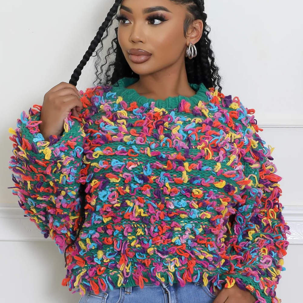 Sweetheart Knit Sweater