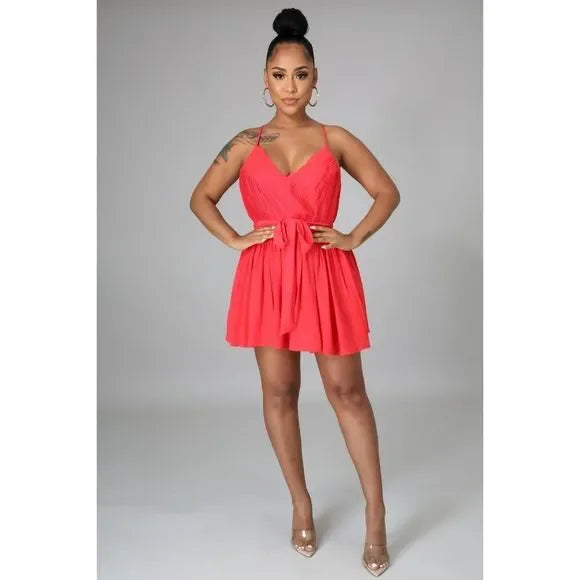 Blushing romper