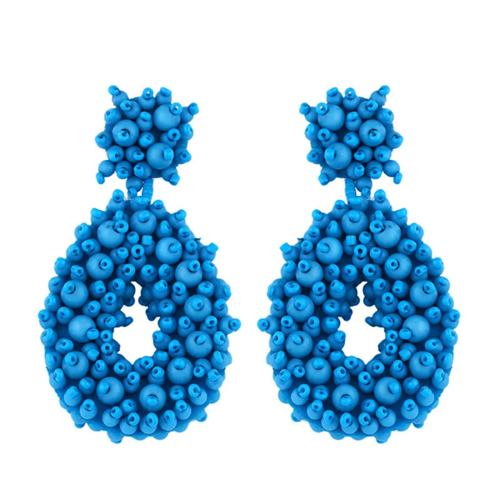 Beaded Drop Earring