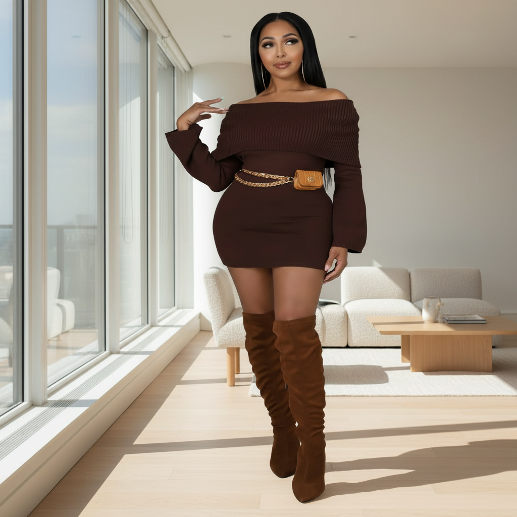 Falling For You Dress