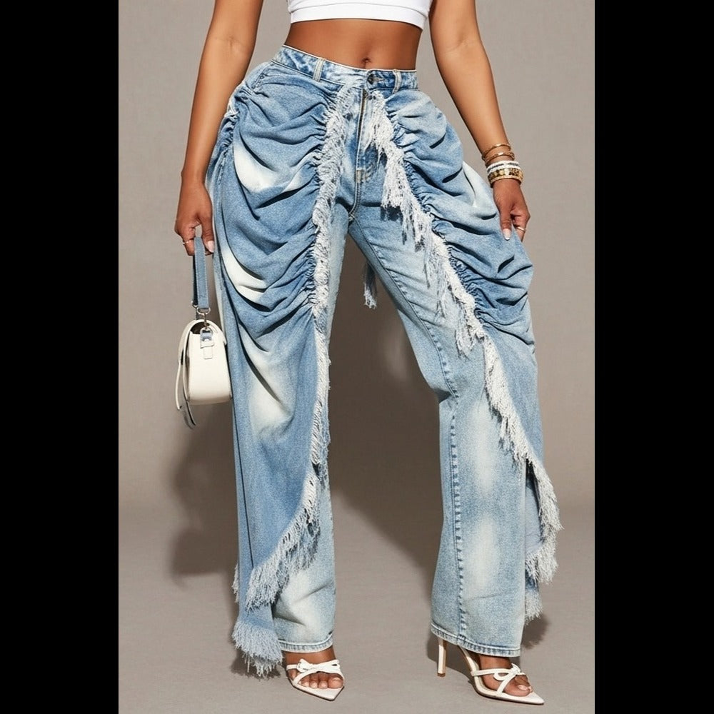 Cascade Jeans with Overlay