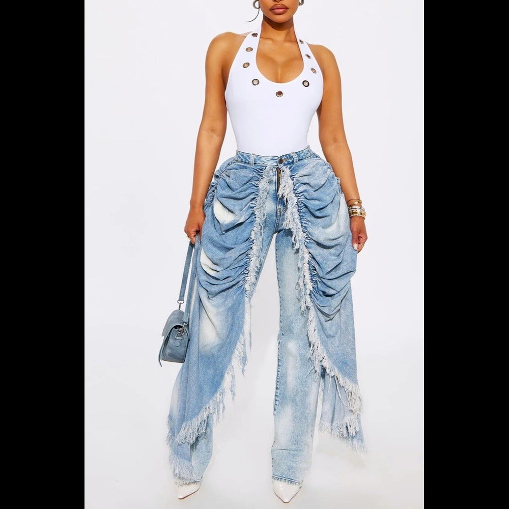 Cascade Jeans with Overlay