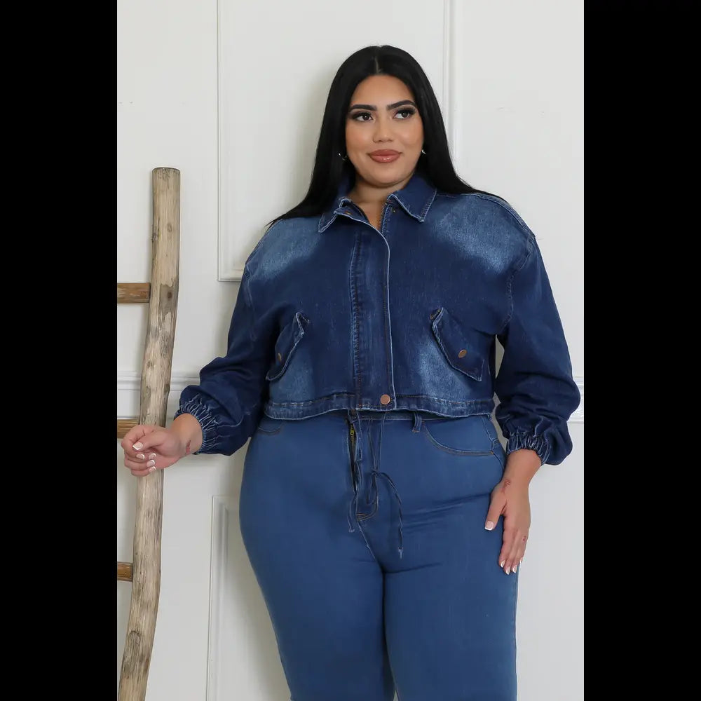 Confidence in Denim Top