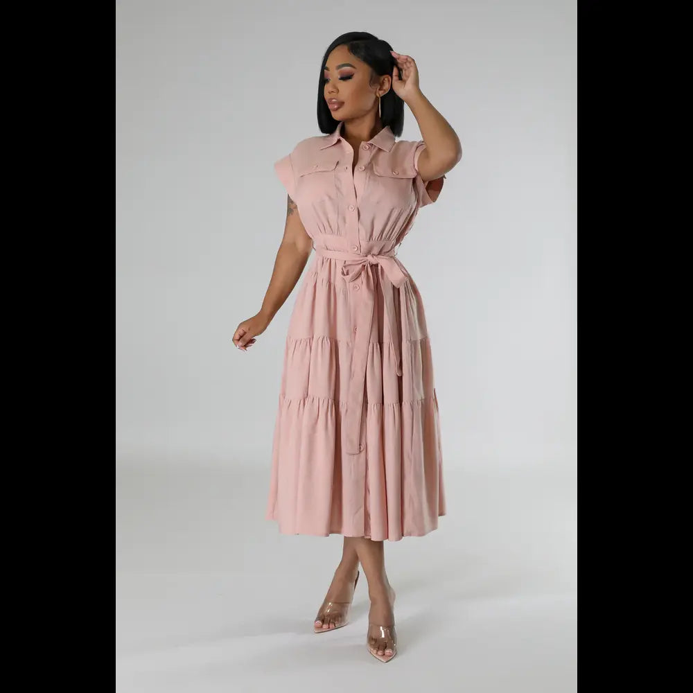 Powder Perfect Dress