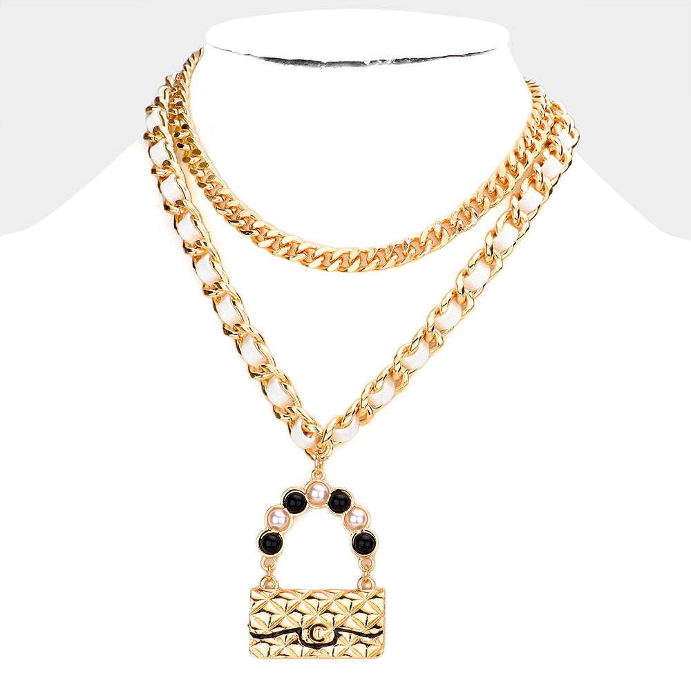 Bag It Necklace Set