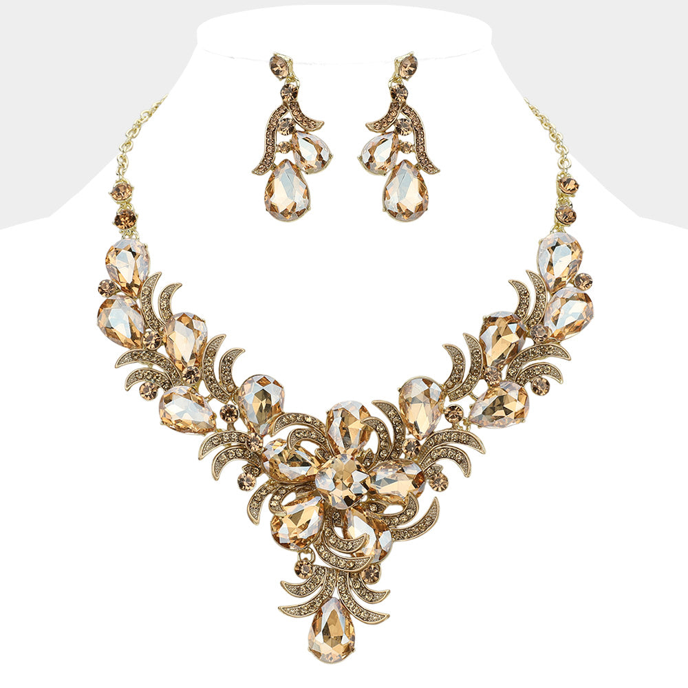 Teardrop Necklace Set