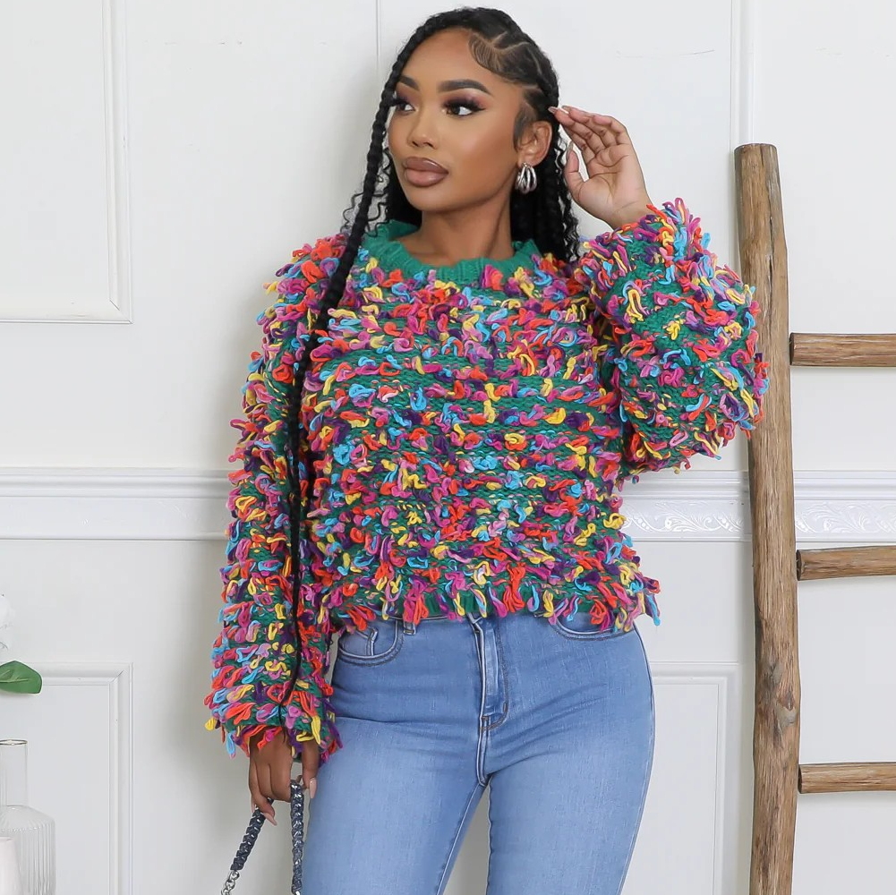 Sweetheart Knit Sweater