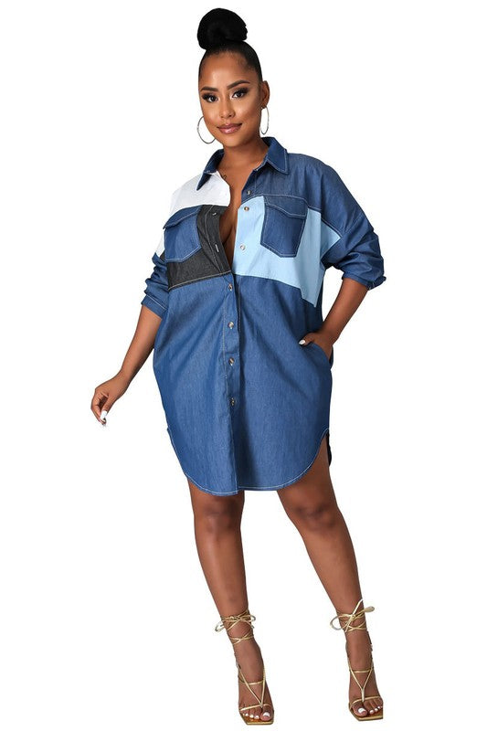 
  
  Denim Diva Tunic
  
