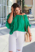 
  
  Ashley Top: Elegant Style for Any Occasion
  
