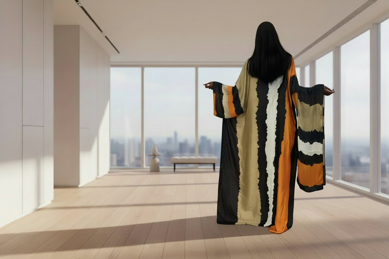 
  
  Golden Kimono / Scarf
  
