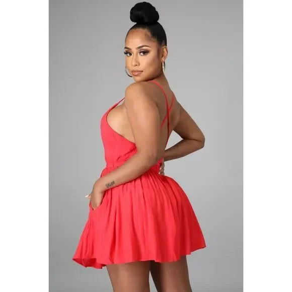 
  
  Blushing romper
  
