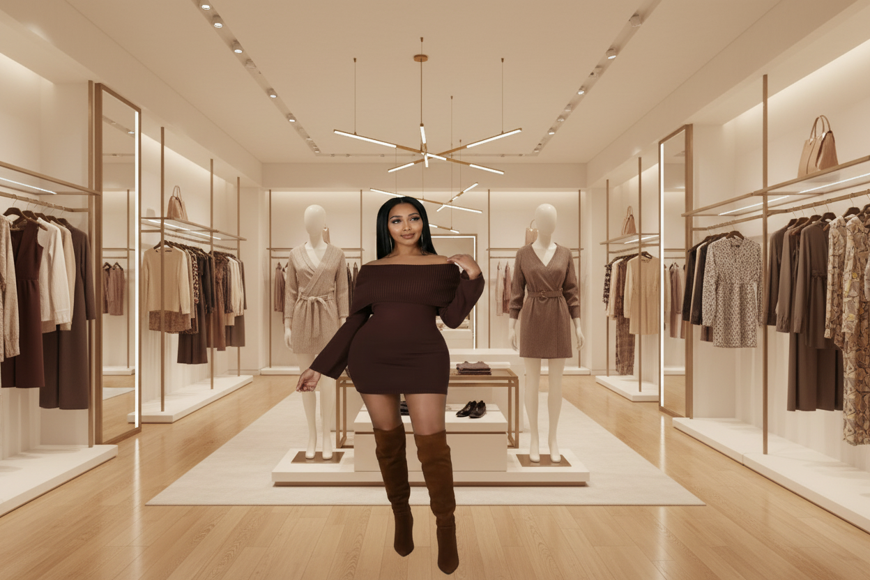 
  
  Falling For You Dress
  
