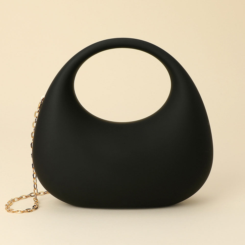 
  
  Matte Crescent Handbag
  
