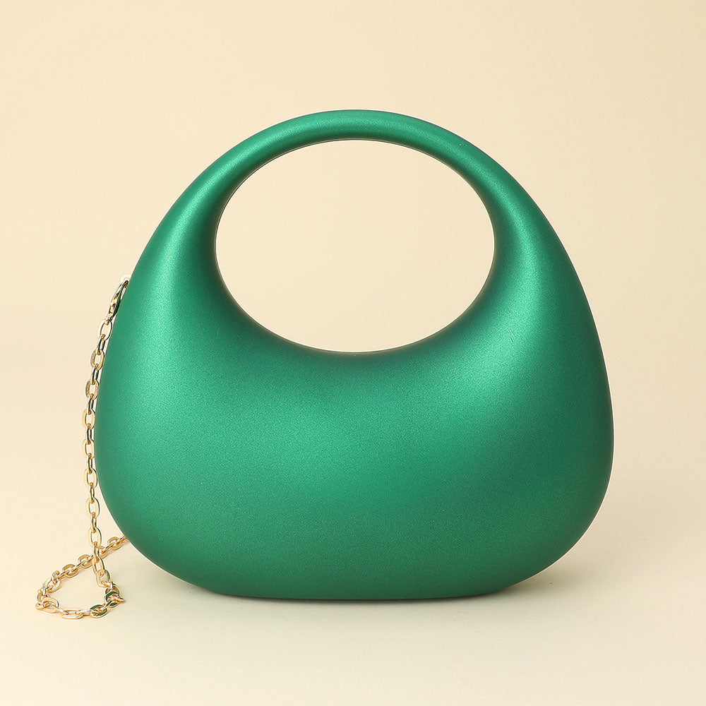 
  
  Matte Crescent Handbag
  
