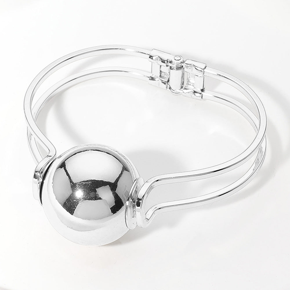 
  
  Metal Ball Bracelet
  
