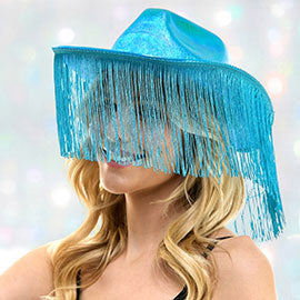 
  
  Holographic Western Hat
  
