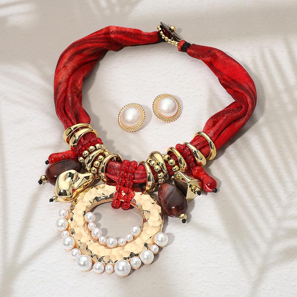 
  
  Bold Impression Necklace Set
  
