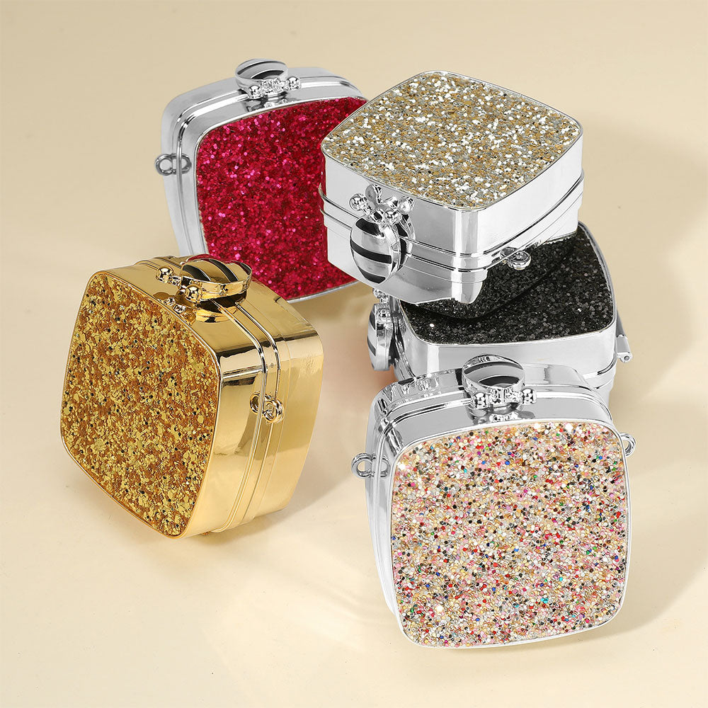 
  
  Glitter All Over Mini Clutch
  
