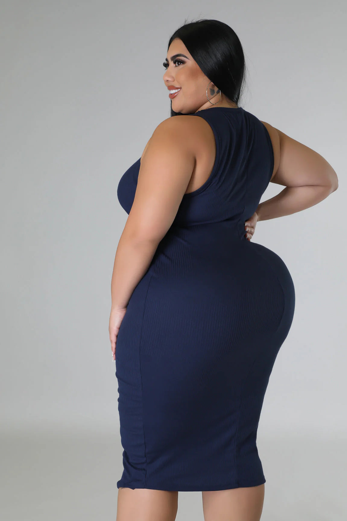 
  
  Navy Blues Dress
  
