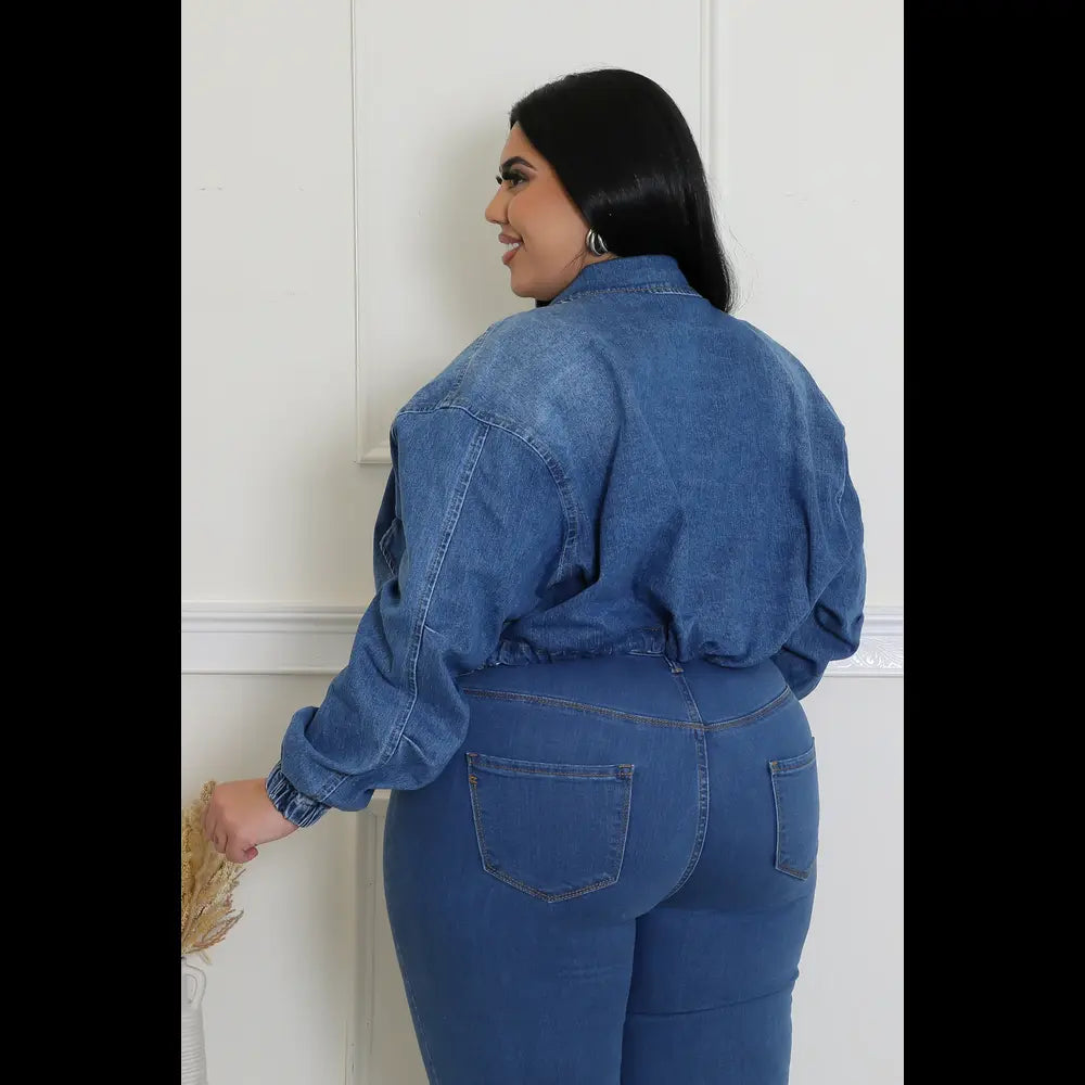 
  
  Confidence in Denim Top
  
