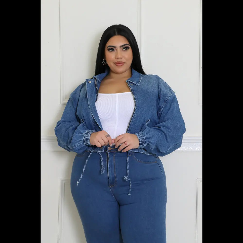 
  
  Confidence in Denim Top
  
