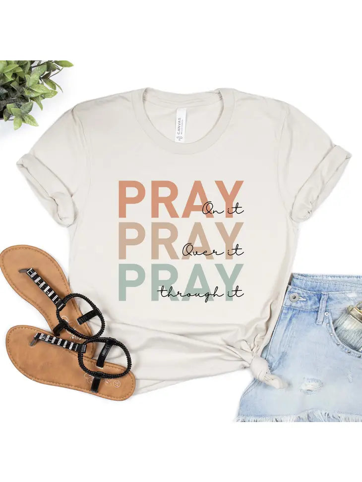
  
  Pray, Always T-shirt
  
