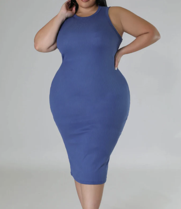 
  
  Navy Blues Dress
  

