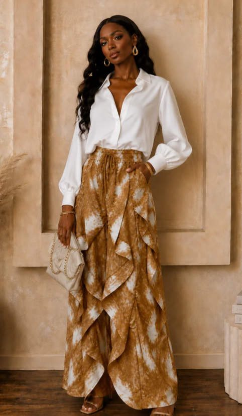 
  
  Ruffled Up Sahara
  
