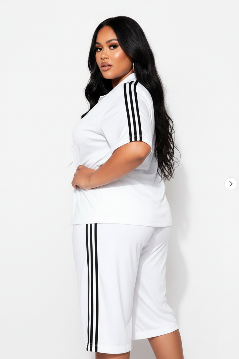 
  
  Stripes Two-Piece Set
  
