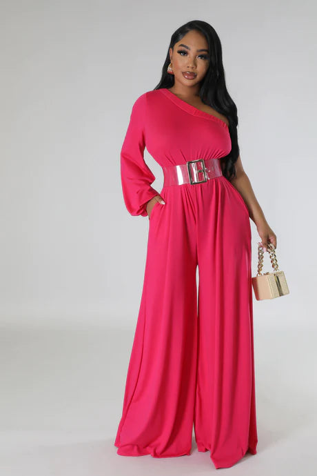 
  
  Shoulder Action Jumpsuit
  
