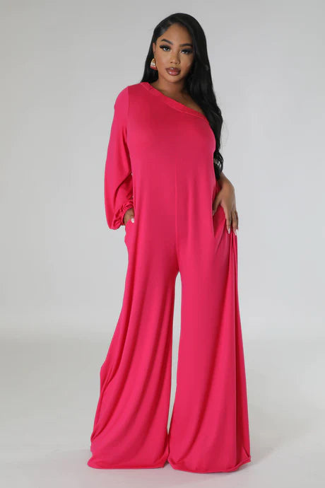 
  
  Shoulder Action Jumpsuit
  
