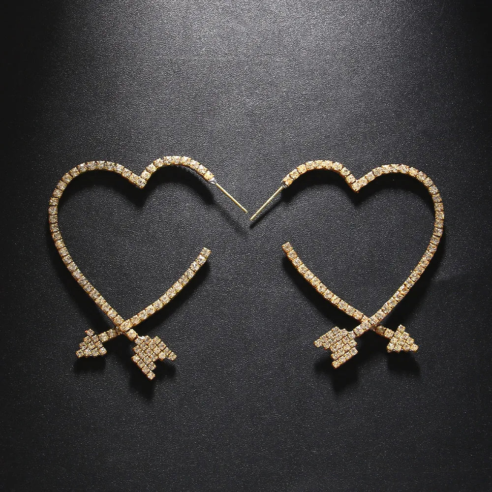 
  
  Heart and Arrow Earrings
  
