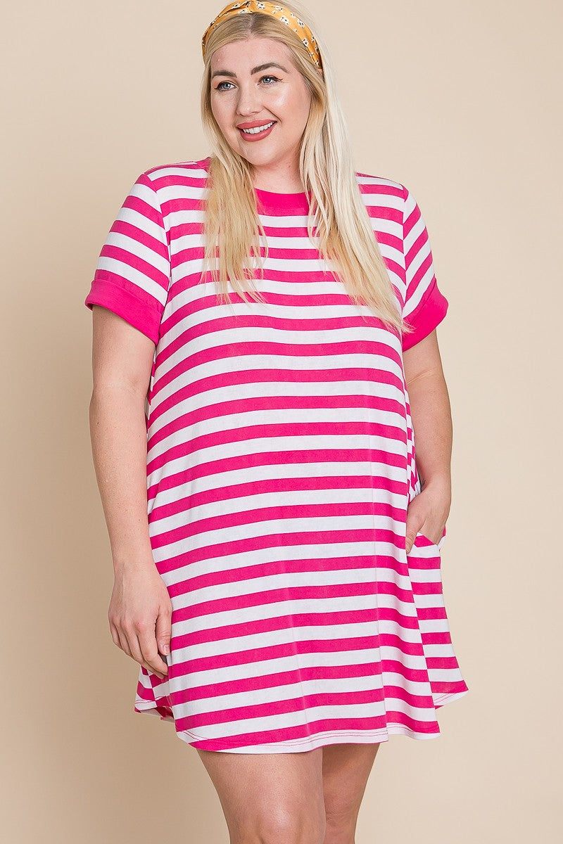 
  
  No Stars, All Stripes Dress
  
