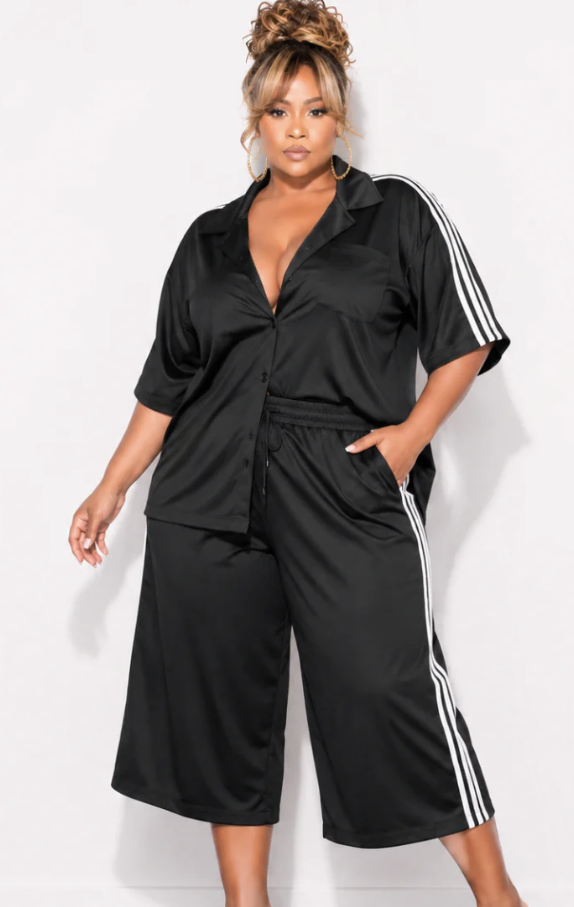 
  
  Stripes Two-Piece Set
  
