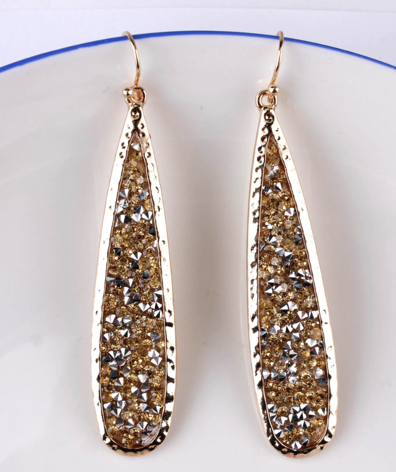 
  
  Teardrop Earrings
  
