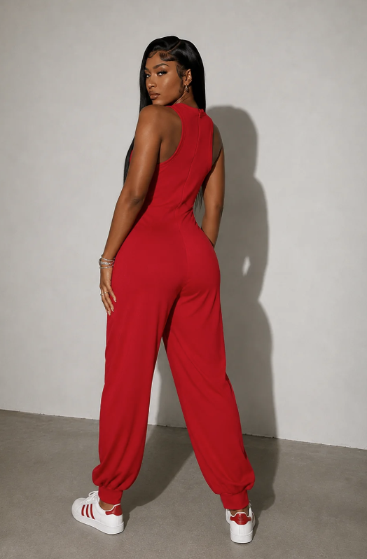 
  
  Sporty and Bold Jumpsuit
  
