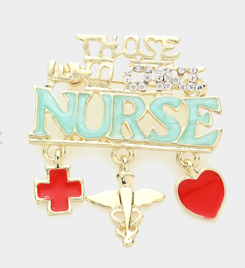 
  
  Thank a Nurse Brooch
  
