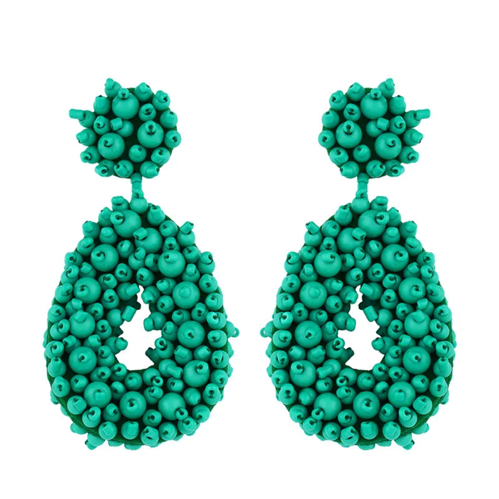 
  
  Beaded Drop Earring
  
