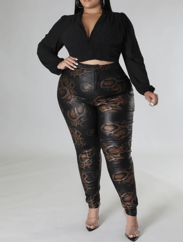 
  
  Hisssssss - Intense Snake Print-Inspired Sensation
  
