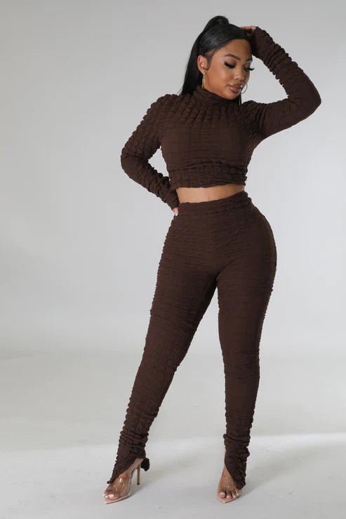 
  
  Brown Legging Set - Comfy & Stylish
  
