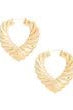 
  
  Shimmering Gold Leaf Earrings
  
