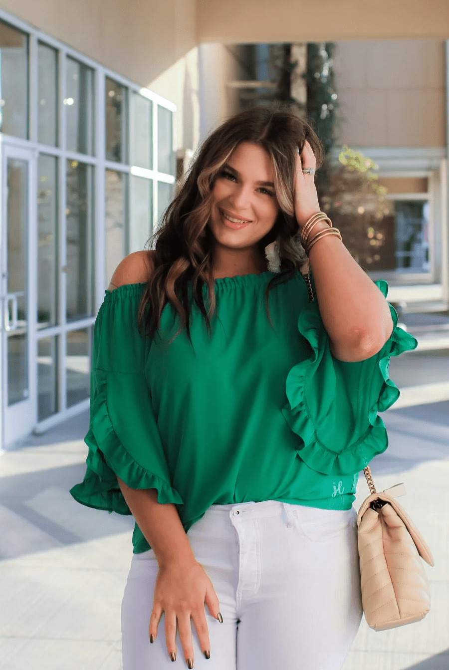 
  
  Ashley Top: Elegant Style for Any Occasion
  
