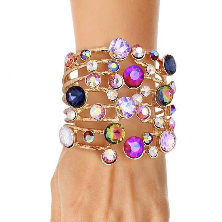 
  
  Multi-Color Cuff Bracelet
  

